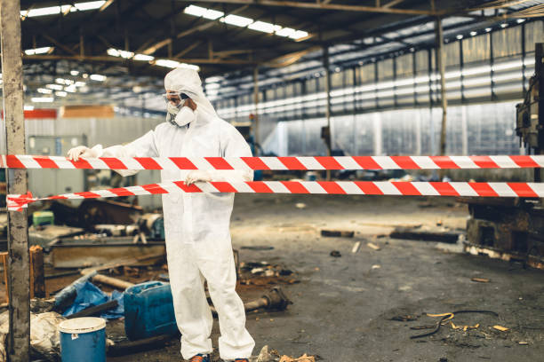 Professional Drug Lab Cleanup technician working in Inwood, NY